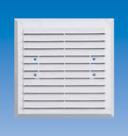 Maxpol Kratka wentylacyjna z siatką 175x175mm brązowa - 011