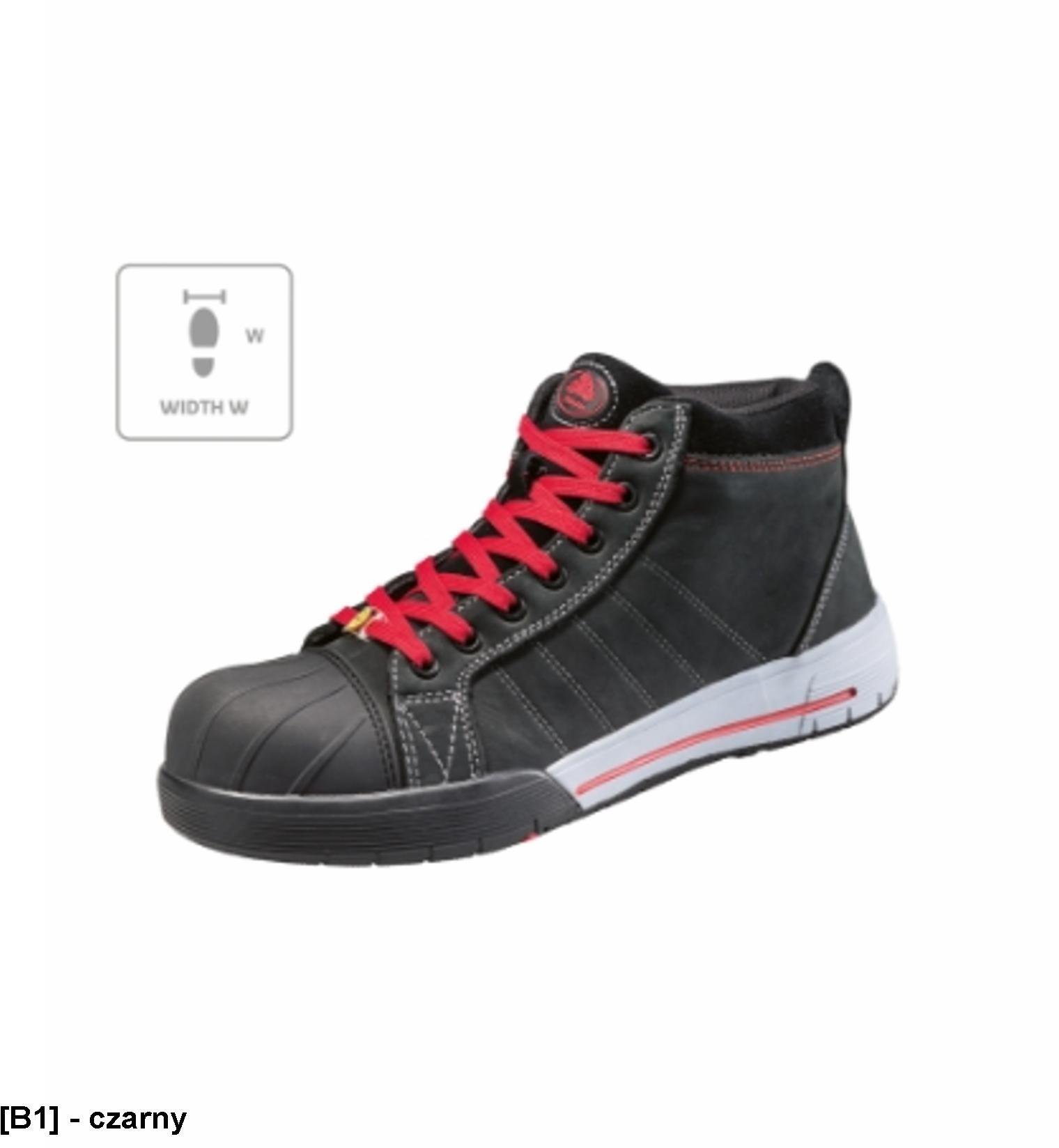 MALFINI Bickz 733 W - Buty do kostki unisex, kompozytowy podnosek, kompozytowa wkładka, antystatyczne, ESD, nie zawiera metalu, Tunnel system, odporne