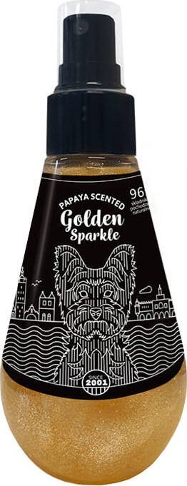 Over Zoo Golden Sparkle perfumy dla psów z brokatem 150 ml