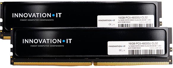 Pamięć Innovation IT 6000 32GB (KIt 2x16GB) CL36-38-38-76 1.35V with Heatspreader