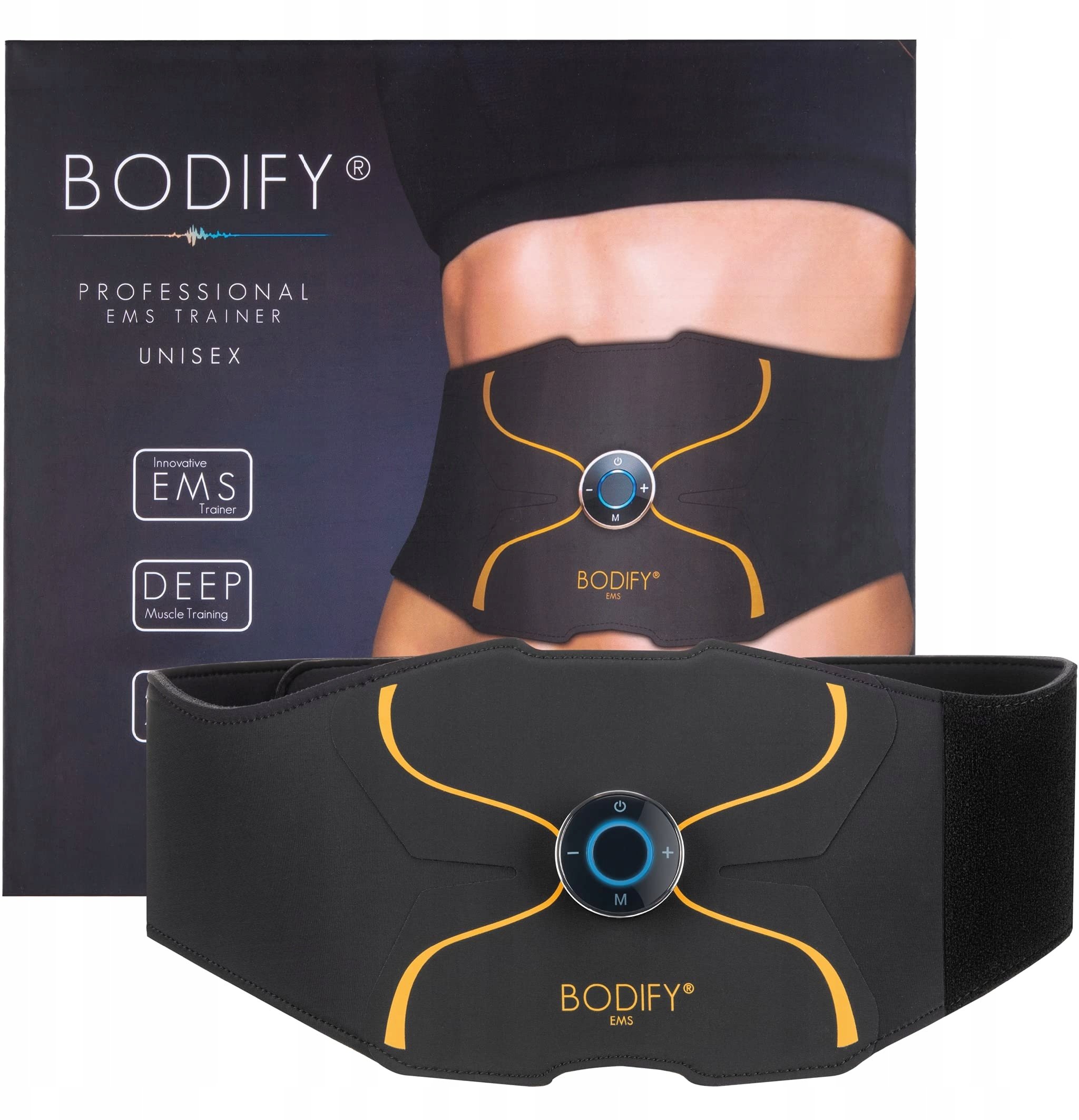 Bodify EMS Pro Elektrostymulator mięśni brzucha