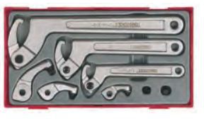 Teng Tools Klucze hakowe 8szt. (102120102)
