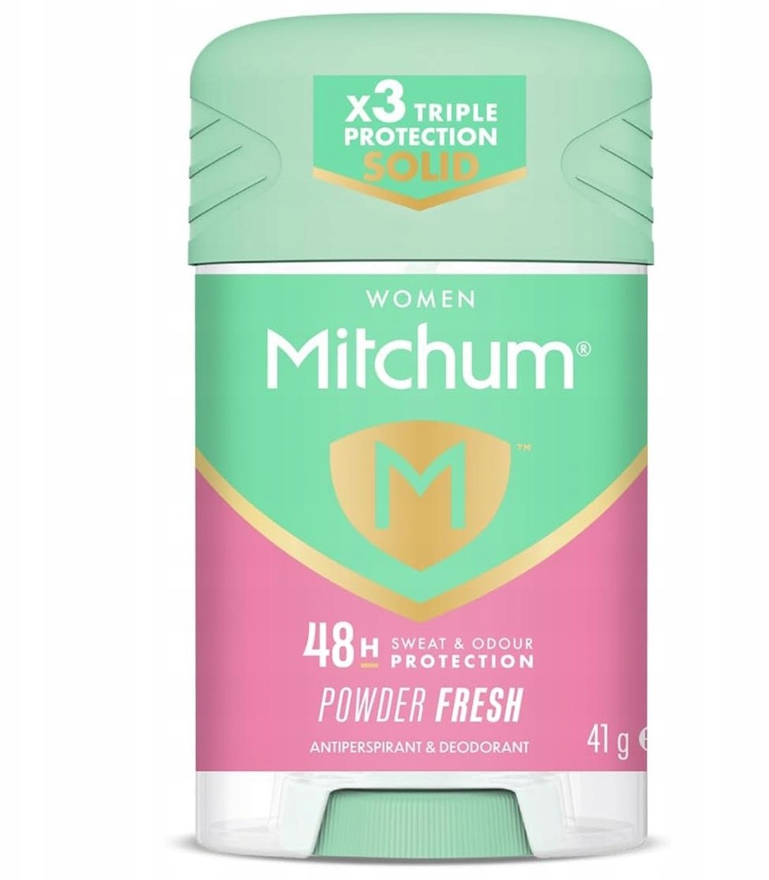 Mitchum Powder Fresh Stick dezodorant Antyperspirant dla Kobiet 41g