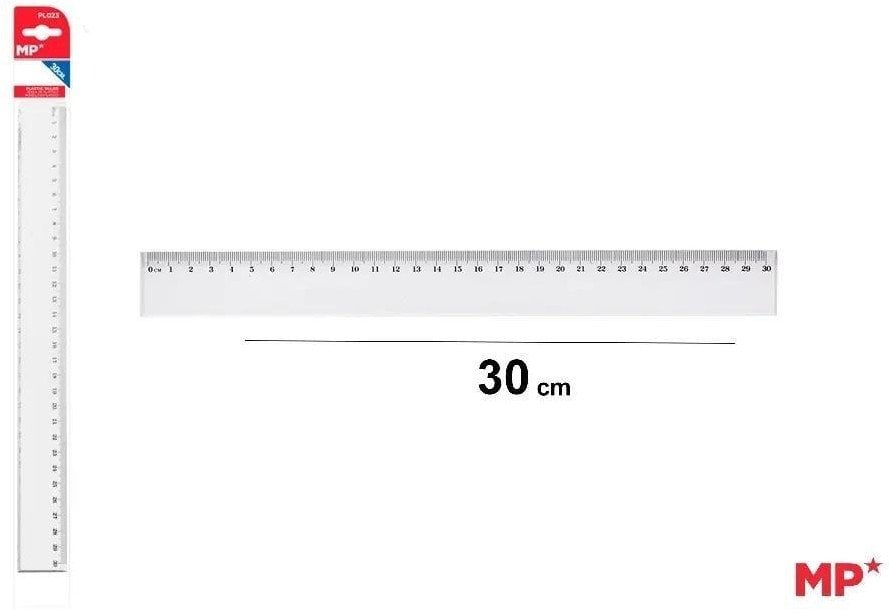 Linijka plastikowa 30cm