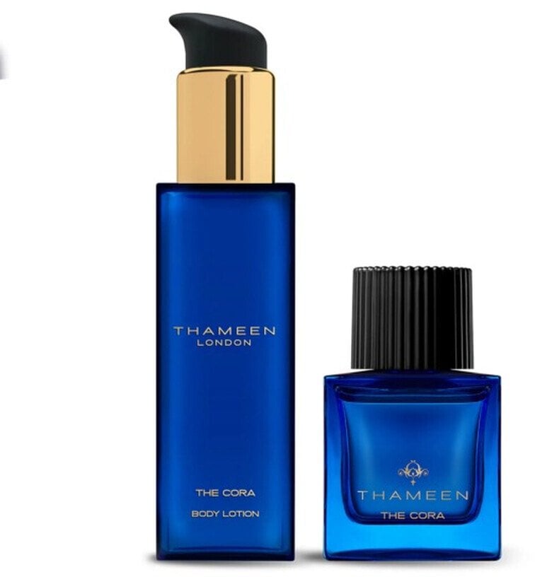 Set Thameen London: The Cora, Extrait De Parfum, Unisex, 50 ml + The Cora, Body Lotion, Body, 100 ml Unisex