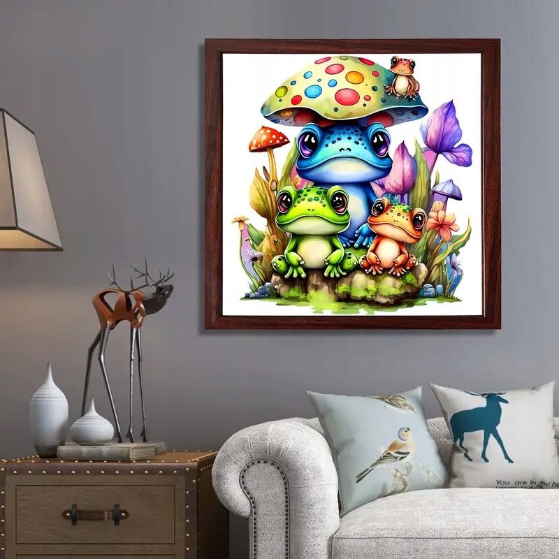 Puzzle Drewniane Wooden A3 dla dzieci i dorosłych 180 el. Żabki