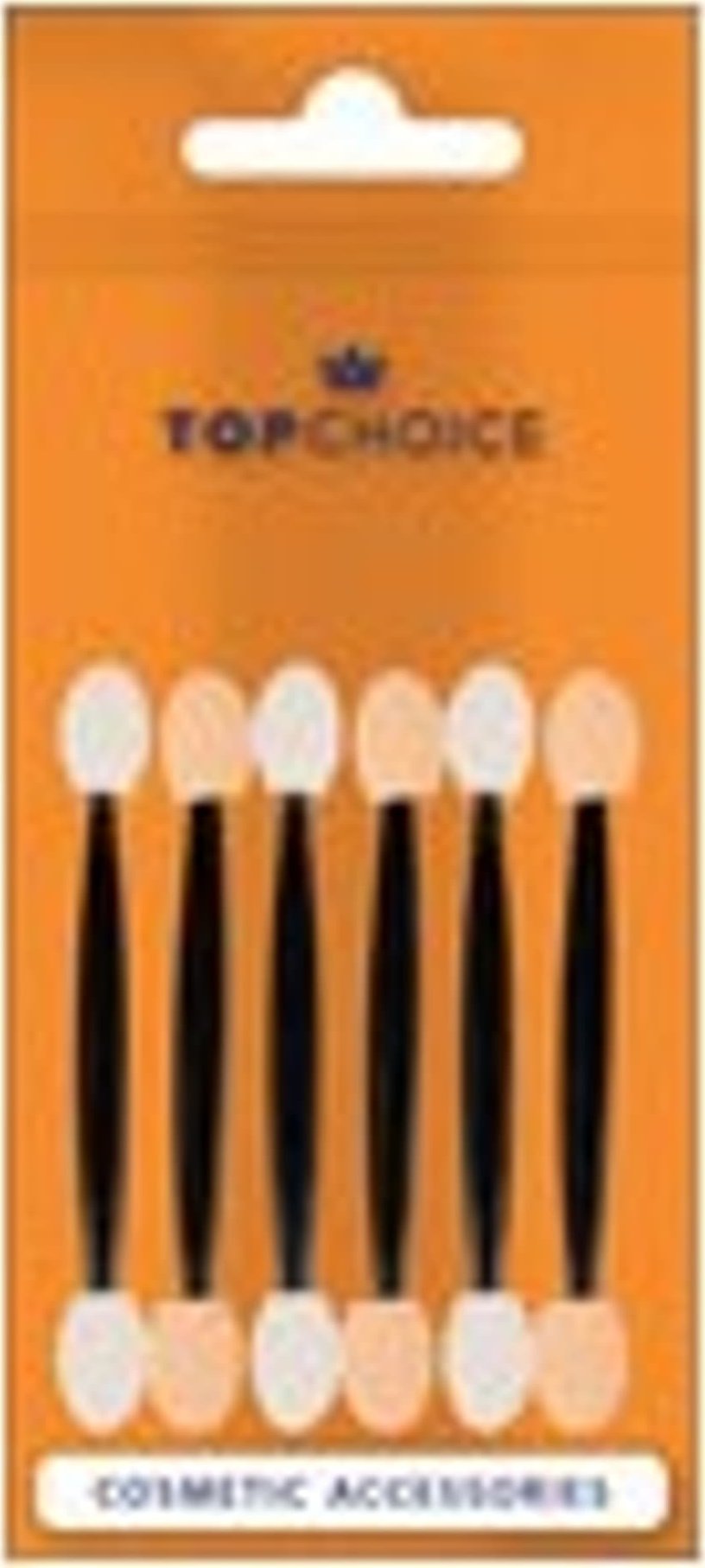 Top Choice TOP CHOICE Aplikatory pacynki do cieni dwustronne (35241) 1 op. - 6 szt.