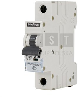 A02-G8-1P-B20 Wyłącznik nadprądowy 6KA 1P B 20A SCHELINGER A02-G8-1P-B20