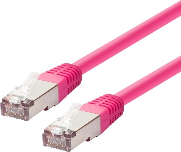 LOGON TCR55SS250M kabel sieciowy Purpurowy 25 m Cat5e SF/UTP (S-FTP)