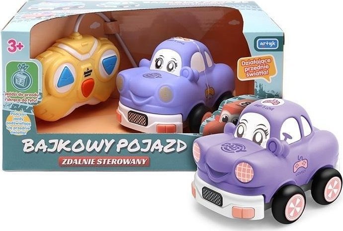 Artyk Bajkowy pojazd zdalnie sterowany fioletowy 132513