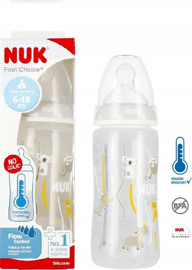 NUK NUK BUTELKA 300ML SMOC 6-18M POP FC 10741103 1/6