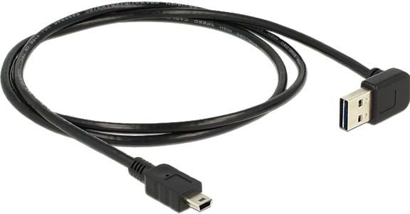 Kabel USB Delock USB-A - 1 m Czarny (83543)