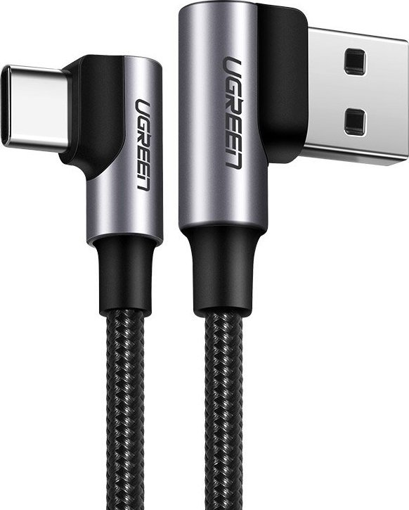 Kabel USB Ugreen USB-A - USB-C 0.5 m Czarny (20855B)