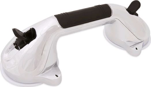 Well Life Uchwyt łazienkowy ze wskaźnikiem i przyssawkami chromowany