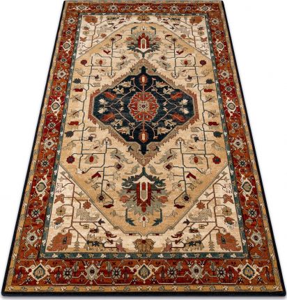 Dywany Łuszczów Dywan wełniany POLONIA SERAPI jasny rubin, 170x235 cm