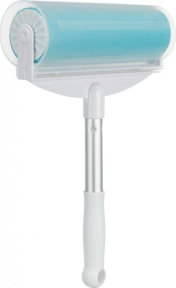 Trixie Rolka do sierści XXL, biała/turkus, silikon, 20x30cm (TX-23236)