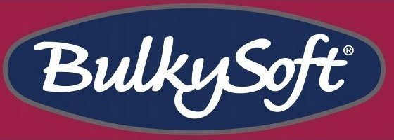 Bulkysoft Serwetki BulkySoft 24x24cm 2w celulozowe bordowe (100)