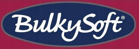Bulkysoft Serwetki BulkySoft 24x24cm 2w celulozowe bordowe (100)