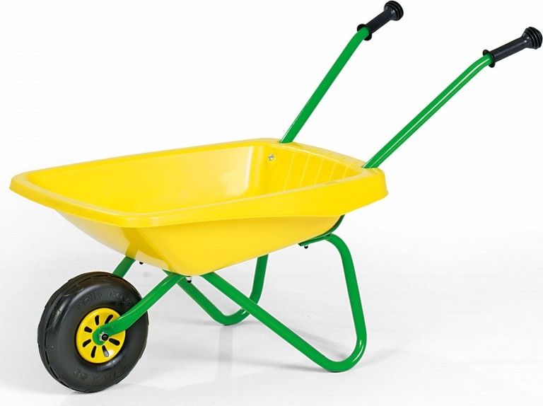 Rolly Toys Taczka dla dzieci Żółta ogrodowa