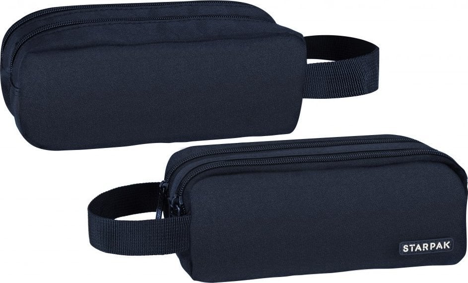 Piórnik Starpak PIORNIK SASZ OWAL 1ZAM NAVY BLUE STK PB 12/48