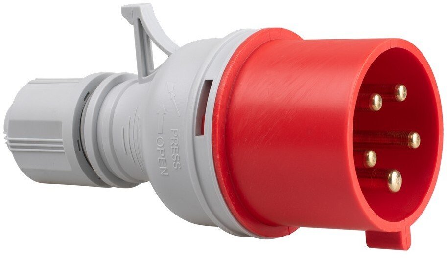 Wtyczka siłowa przenośna 32A 3P + N + uziemienie WSP-5-32/22/30