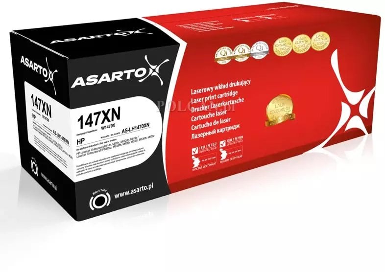 Toner Asarto Toner do HP 147XN | W1470X | 25200 str. | black