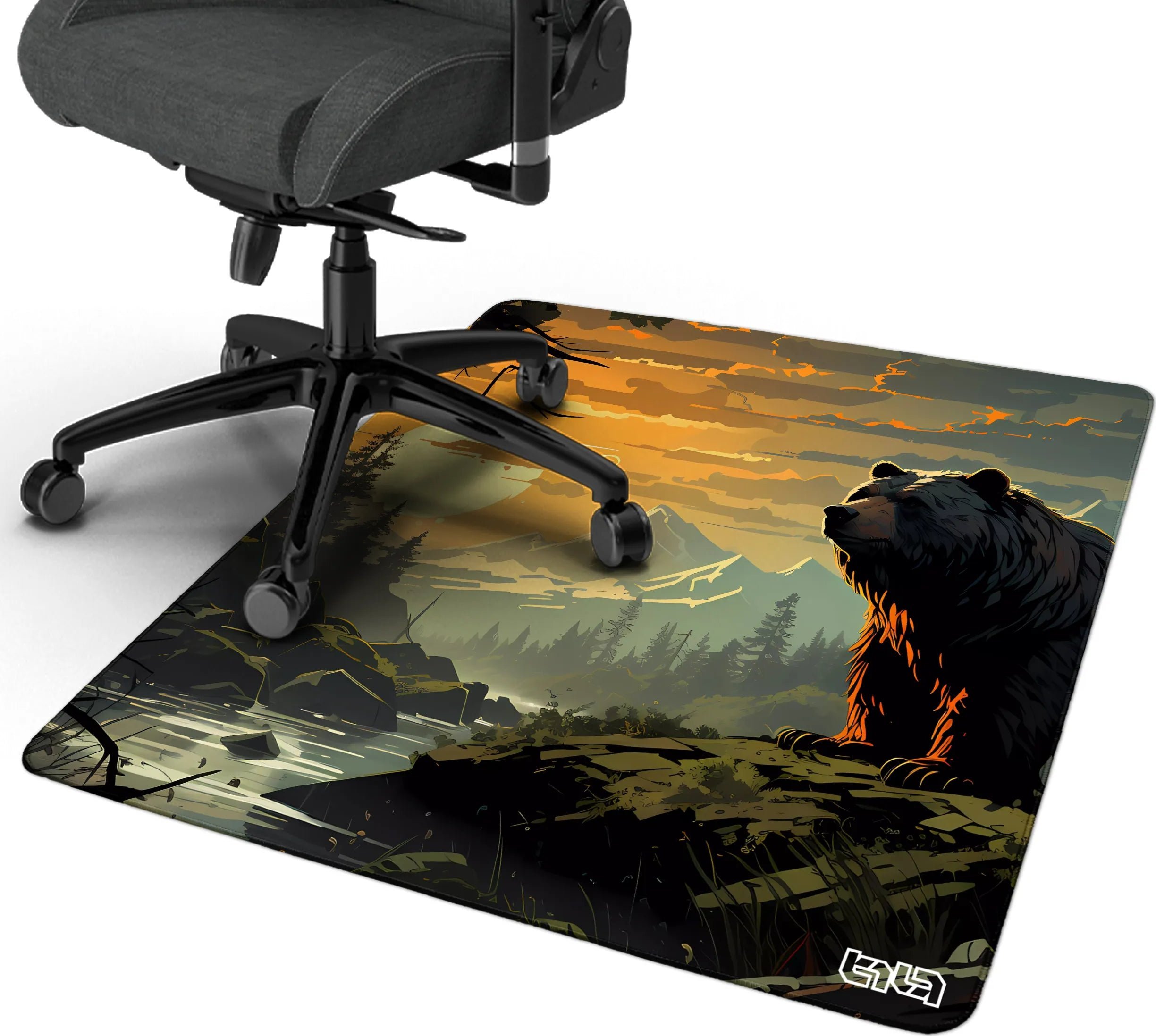 Tilt Mata pod Krzesło Niedźwiedzi Las 100x100