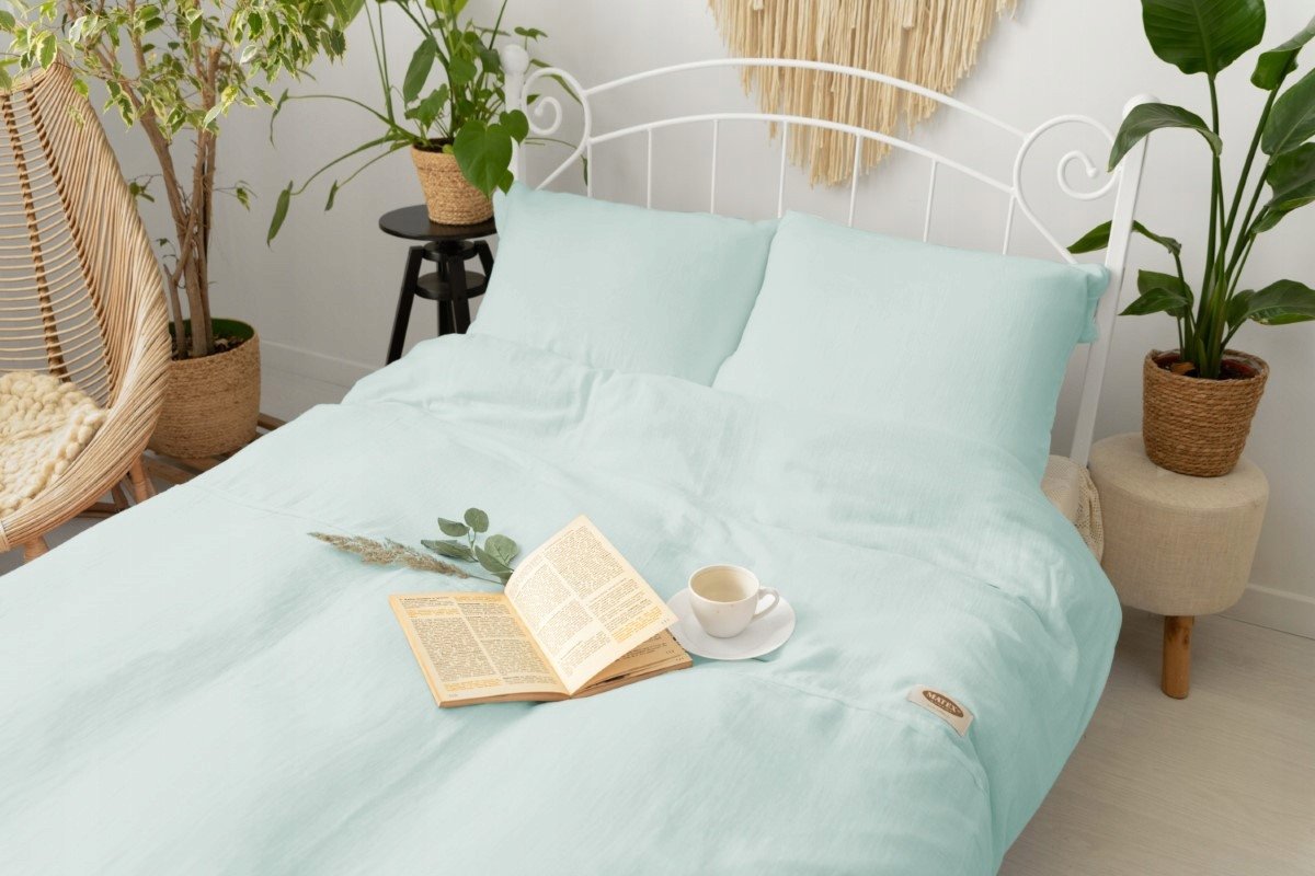 Pościel bawełniana MUŚLINOWA (220x200-1,70x80-2)