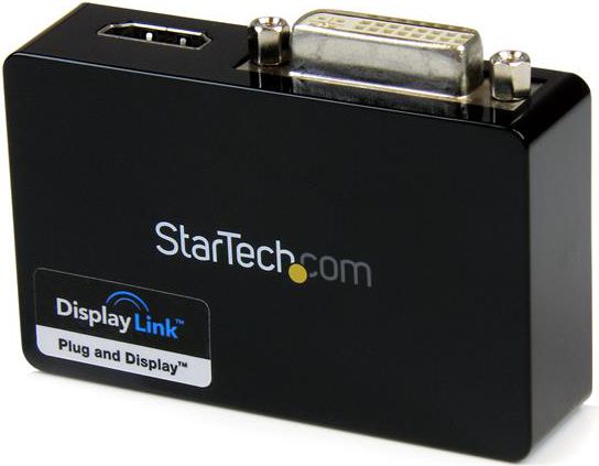 Stacja/replikator StarTech USB - HDMI - DVI Czarny (USB32HDDVII)