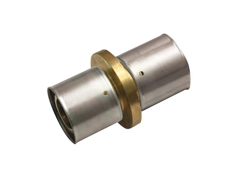 KAN-therm Łącznik 63x63 z pierścieniem zaprasowywanym - K-900206