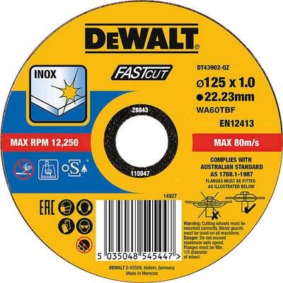 Dewalt tarcza do metalu 125x1,0mm (DT43902-QZ)