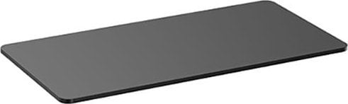 Blat biurka, czarna, 160x75x1,8 cm, laminowana p�yta wi�rowa, Powerton