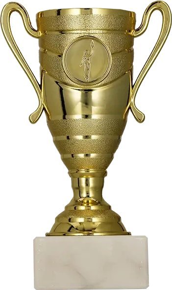 Victoria Sport Puchar plastikowy złoty T-M
