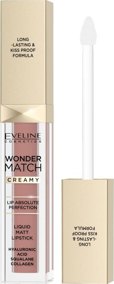 XXXX__Eveline Cosmetics (Eveline) Eveline Wonder Match matowa pomadka w płynie 04 Caramel 6.8ml