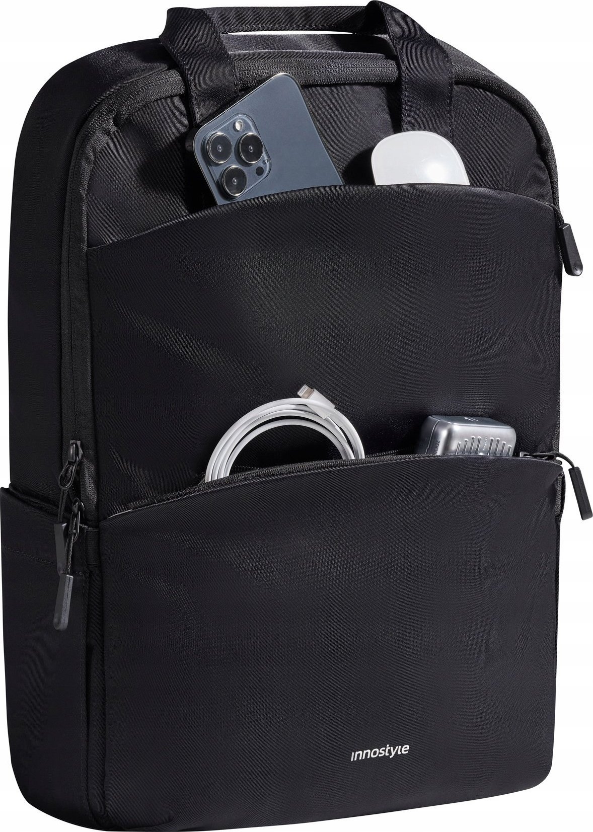 Plecak Innostyle INNOSTYLE PLECAK NA LAPTOPA 15,6 DO SAMOLOTU WODOODPORNY COLORLITE 14L CZARNY