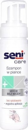 Seni Care Seni Care, Szampon w piance do mycia włosów bez użycia wody, 200 ml - Długi termin ważności!