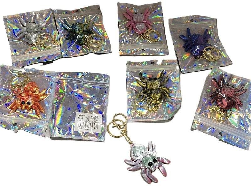 Brelok 3D pająk MIX EDUKAMP