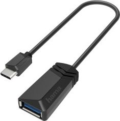 Adapter USB Hama USB-C - USB Czarny (002003120000)