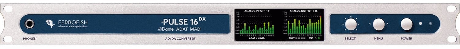 FERROFISH Pulse 16 DX - Konwerter AD/DA DANTE MADI ADAT
