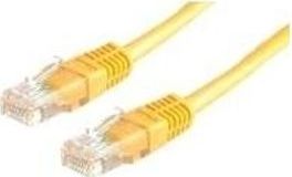 Roline Patchcable Kat. 5e, UTP,żółty 0,5m (21.15.0522)