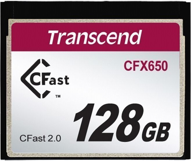 Karta Transcend CFX650 CFast 128 GB (TS128GCFX650)