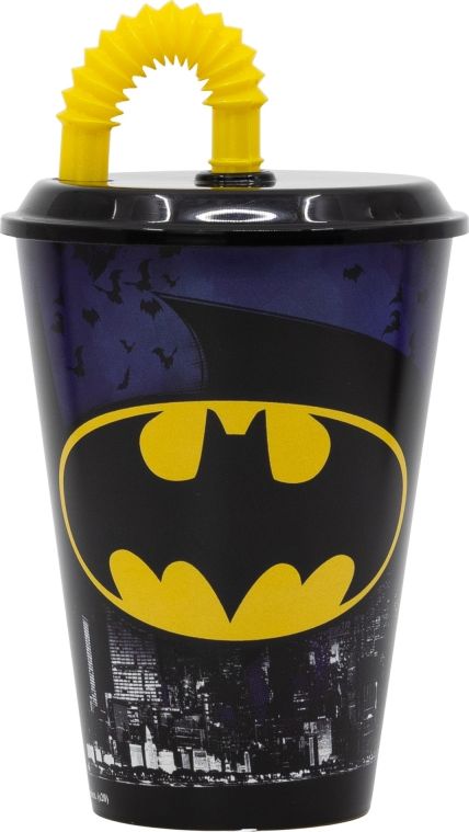 Stor Kubek Bidon ze słomką 430ml Batman