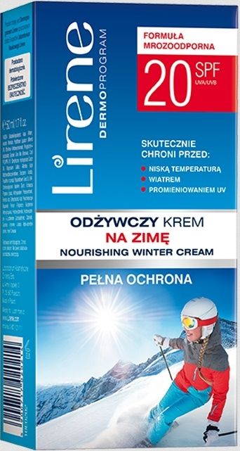 Lirene Krem do twarzy Pełna Ochrona SPF20 wygładzający 50ml