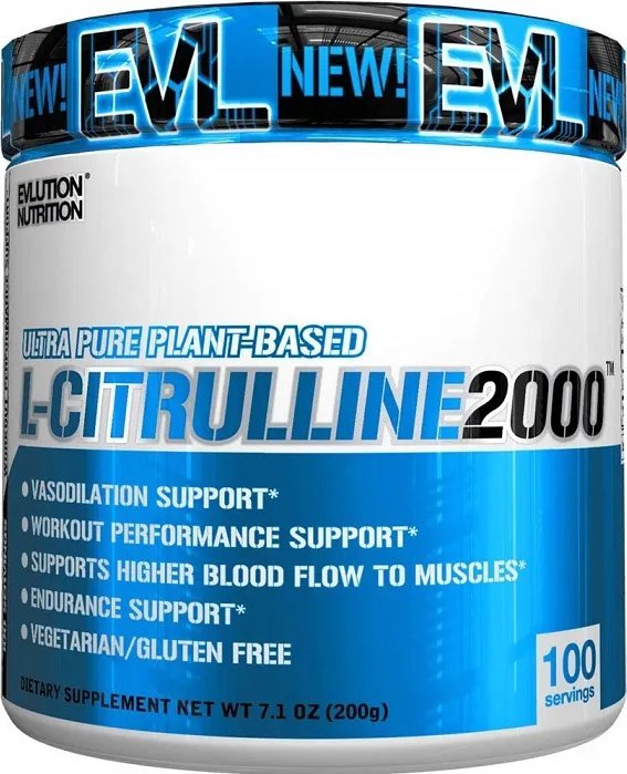 Astar EVLution Nutrition - L-Citrulline 2000, Unflavored, Proszek, 200g