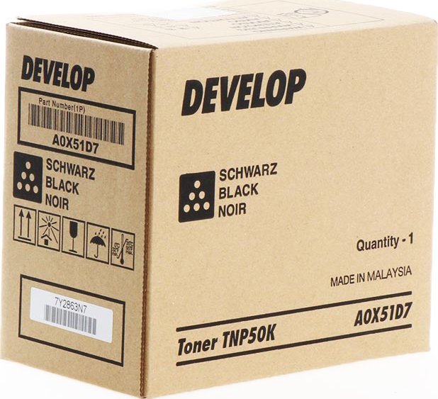 Toner Develop TNP-50 Black Oryginał (A0X51D7)