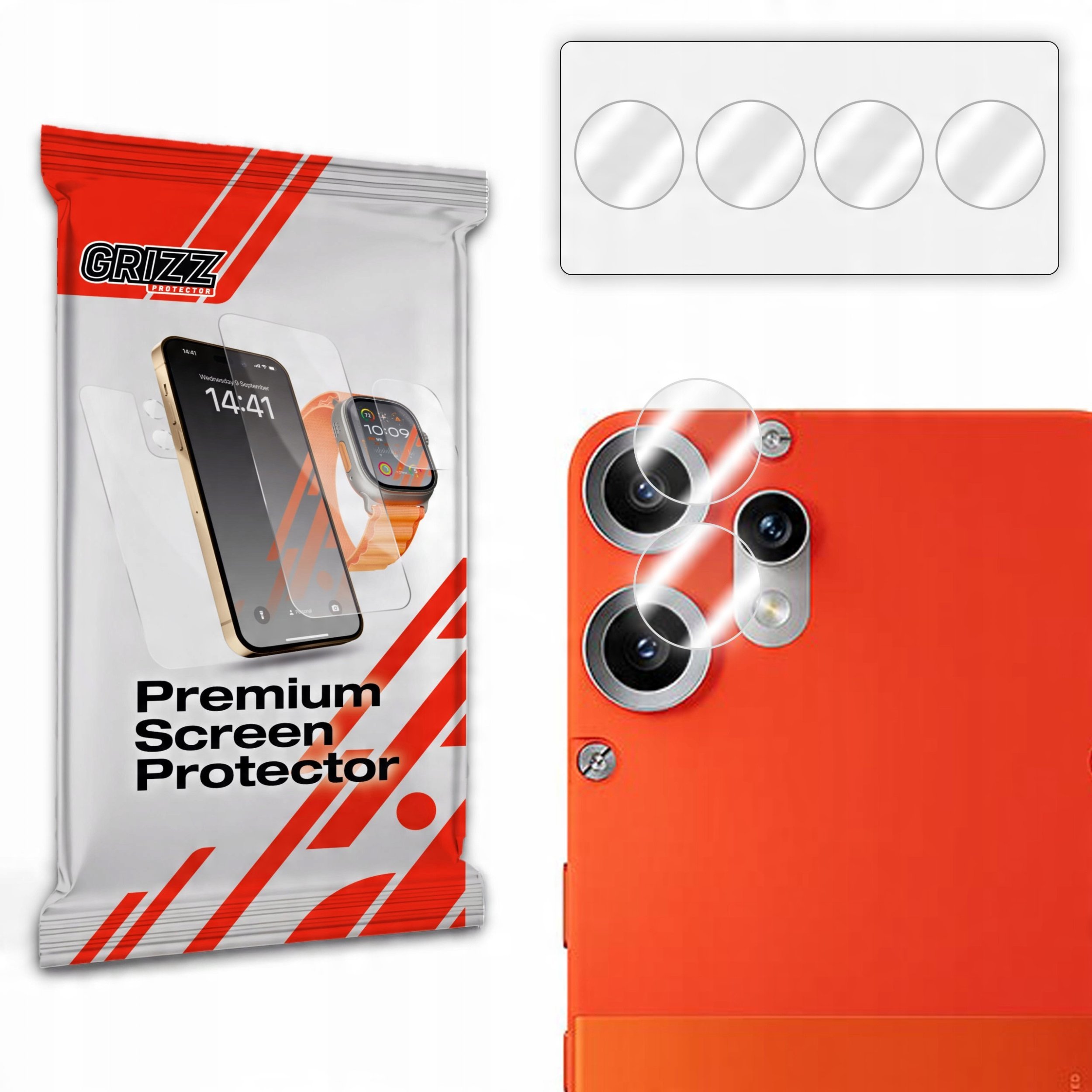 Szkło na aparat GrizzGlass HybridGlass Camera do Nothing CMF Phone 2 Pro