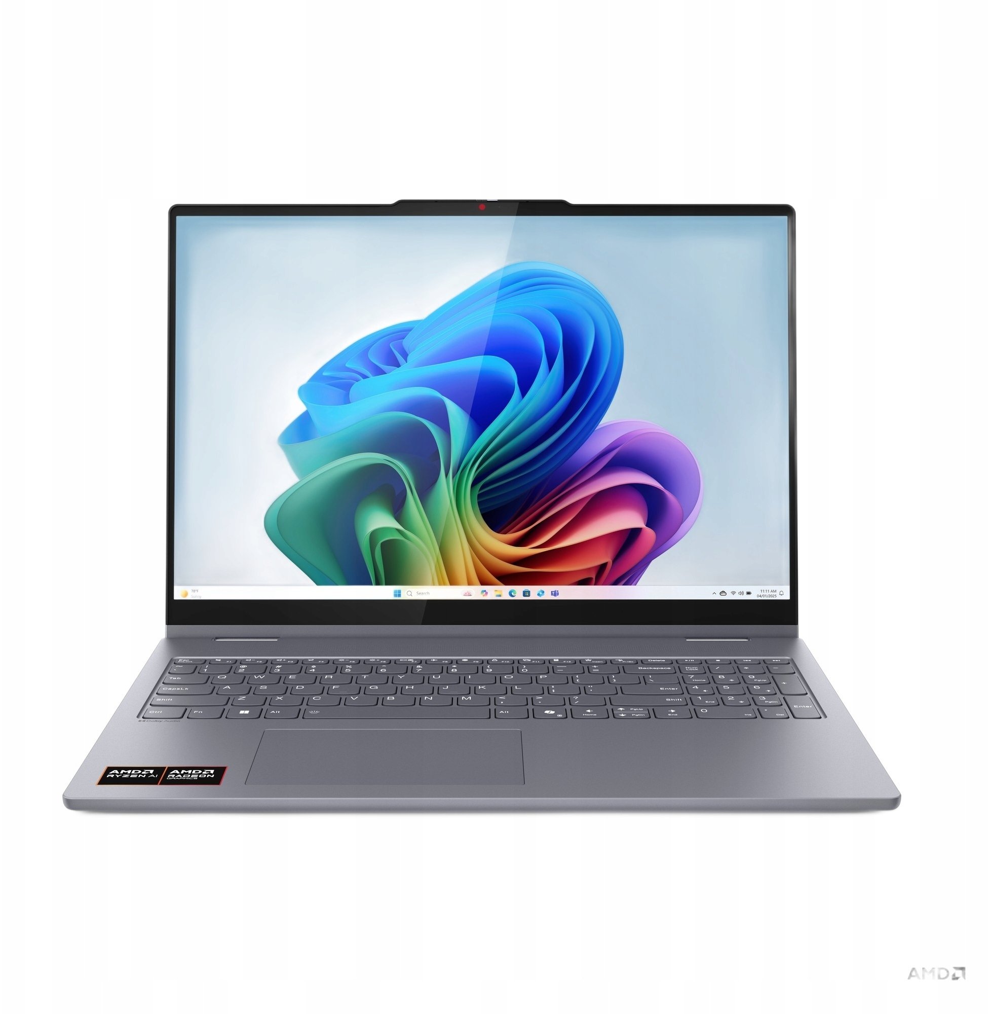Laptop Lenovo IdeaPad 5 2-in-1 16AKP10 | Luna Grey | 16 " | IPS | Touchscreen | WUXGA | 1920 x 1200 pixels | Glossy | AMD Ryzen AI 7 | 350 | 16 GB | S