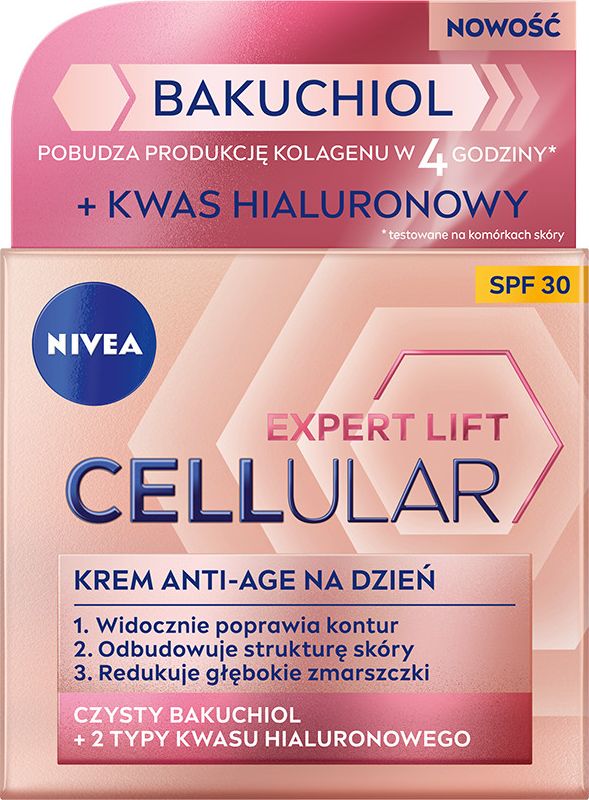 Nivea Cellular Expert Lift Bakuchiol krem przeciwstarzeniowy na noc 50ml