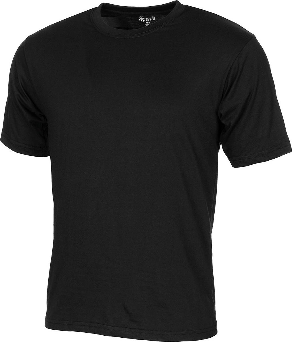 MFH Koszulka US "Streetstyle" czarna 140-145 g M