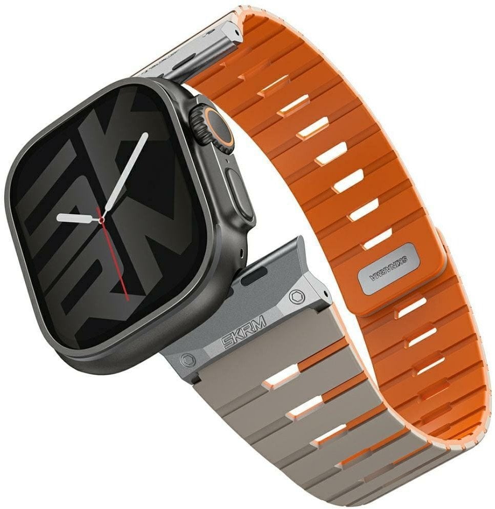 Pasek Skinarma Gemini do Apple Watch 49/46/45/44 mm szary